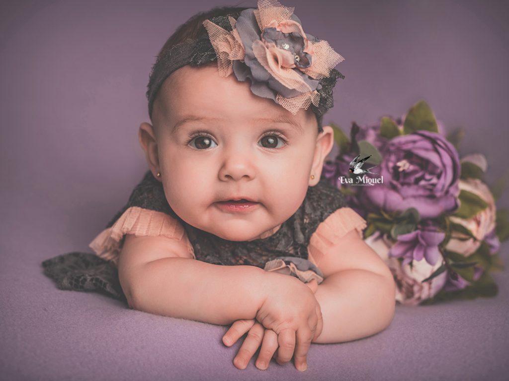 exclusivo sesión fotos bebé 4 meses seguimiento primer añito valencia original divertido fotografías graciosas bonitas